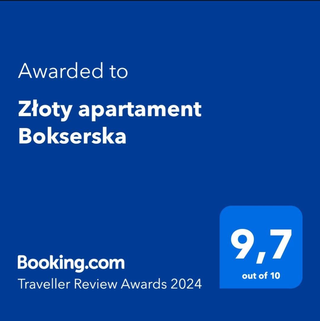 Zloty Apartament Bokserska Varsó Kültér fotó